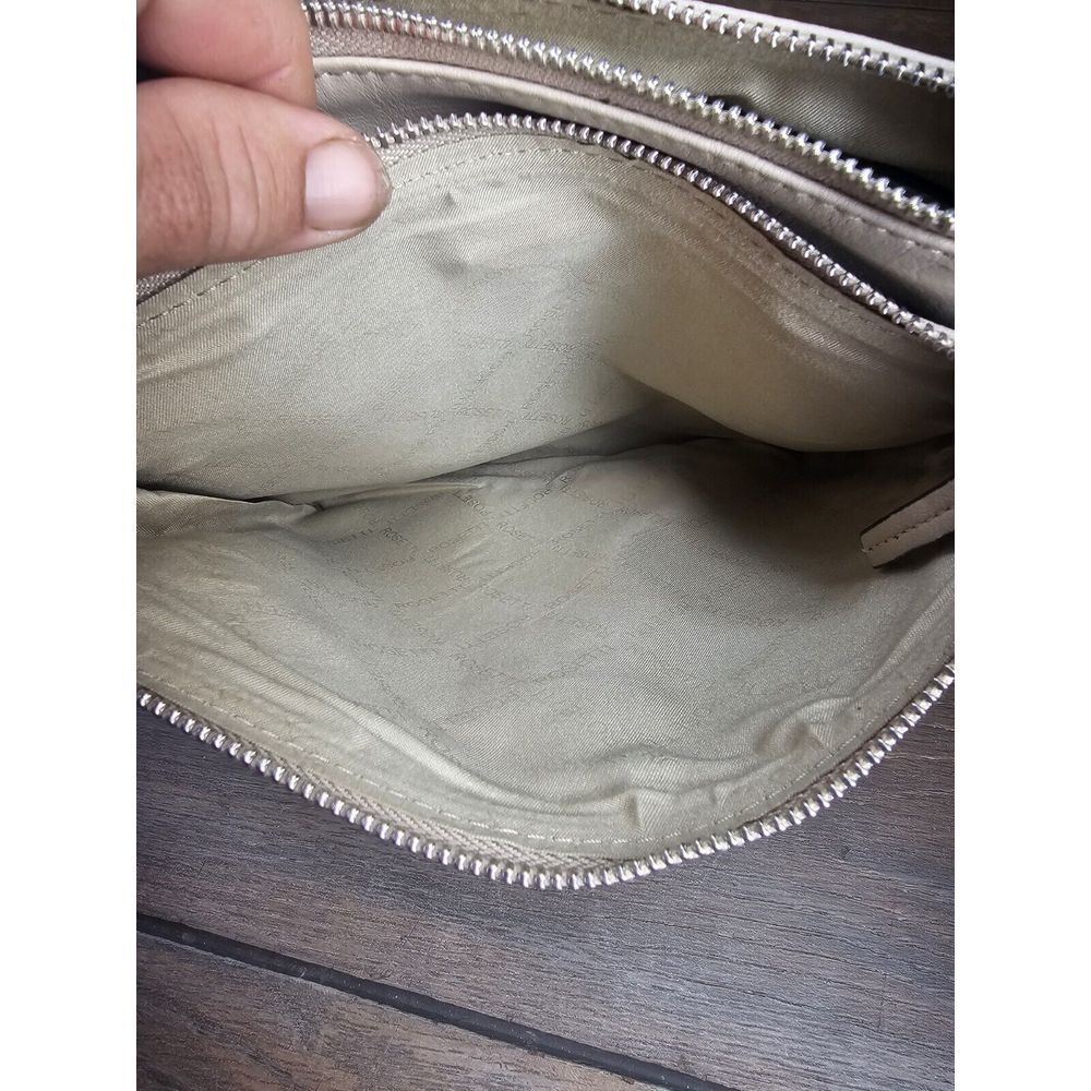 Rosetti Beige Purse Crossbody Shoulder Bag Adjustable Strap VG Multi Pocket - Picture 11 of 16